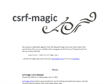 Tablet Screenshot of csrf.htmlpurifier.org